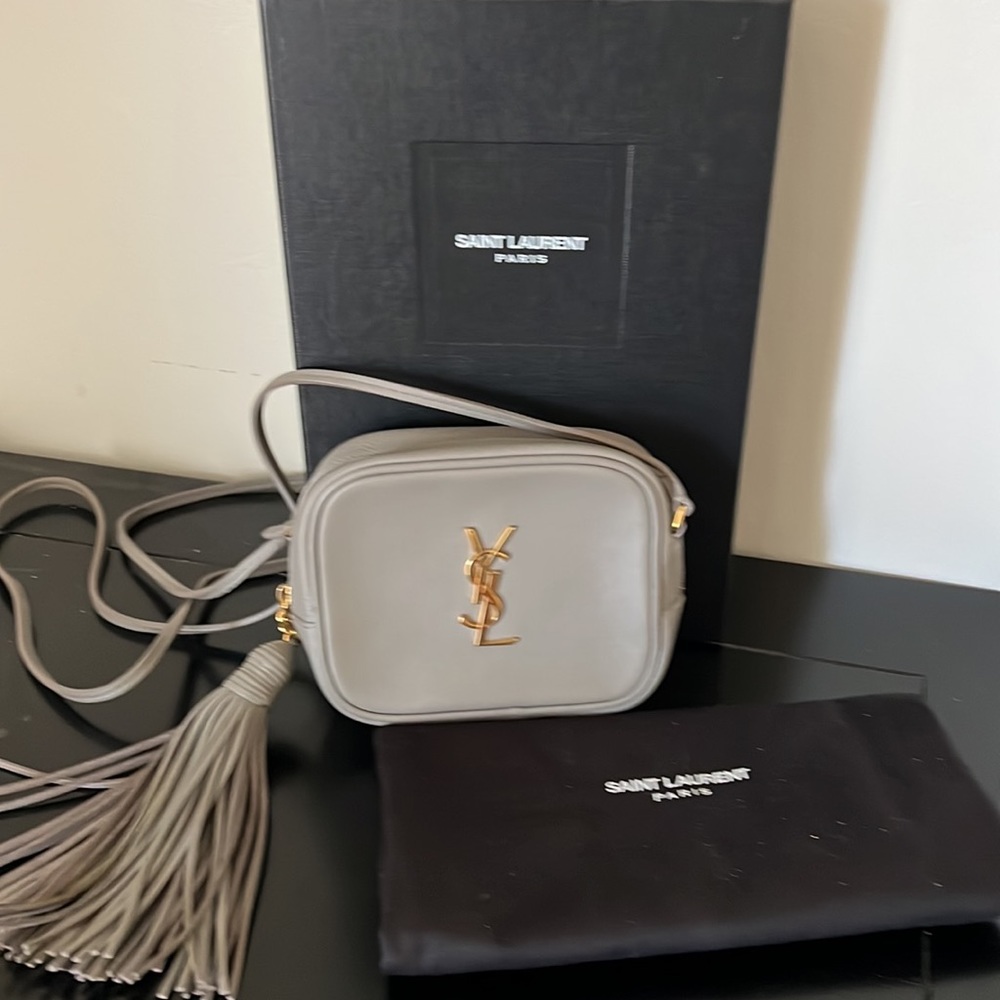 Saint Laurent YSL Monogram Blogger Bag